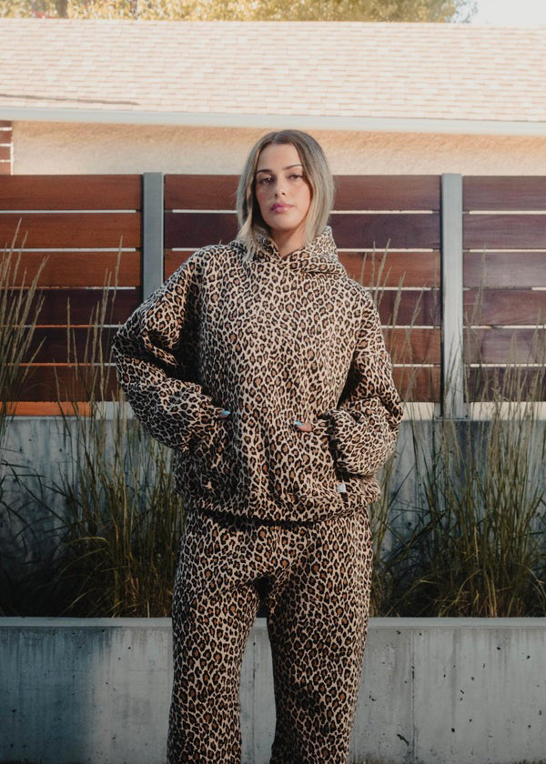 Edmonton Essence™ | Stylish Leopard Hoodie