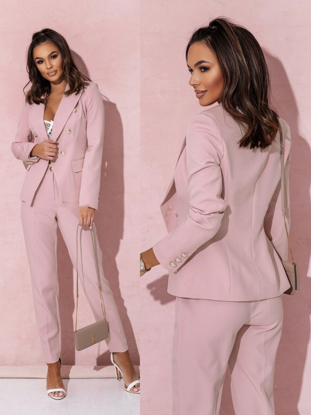 Edmonton Essence™ | Double-breasted Suit  
Classic tailored suit design.