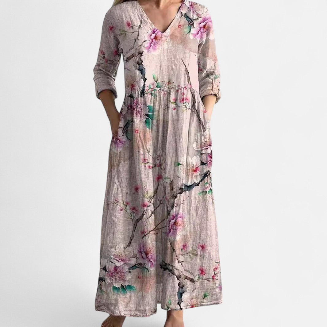 Edmonton Essence™ | Floral Print Dress