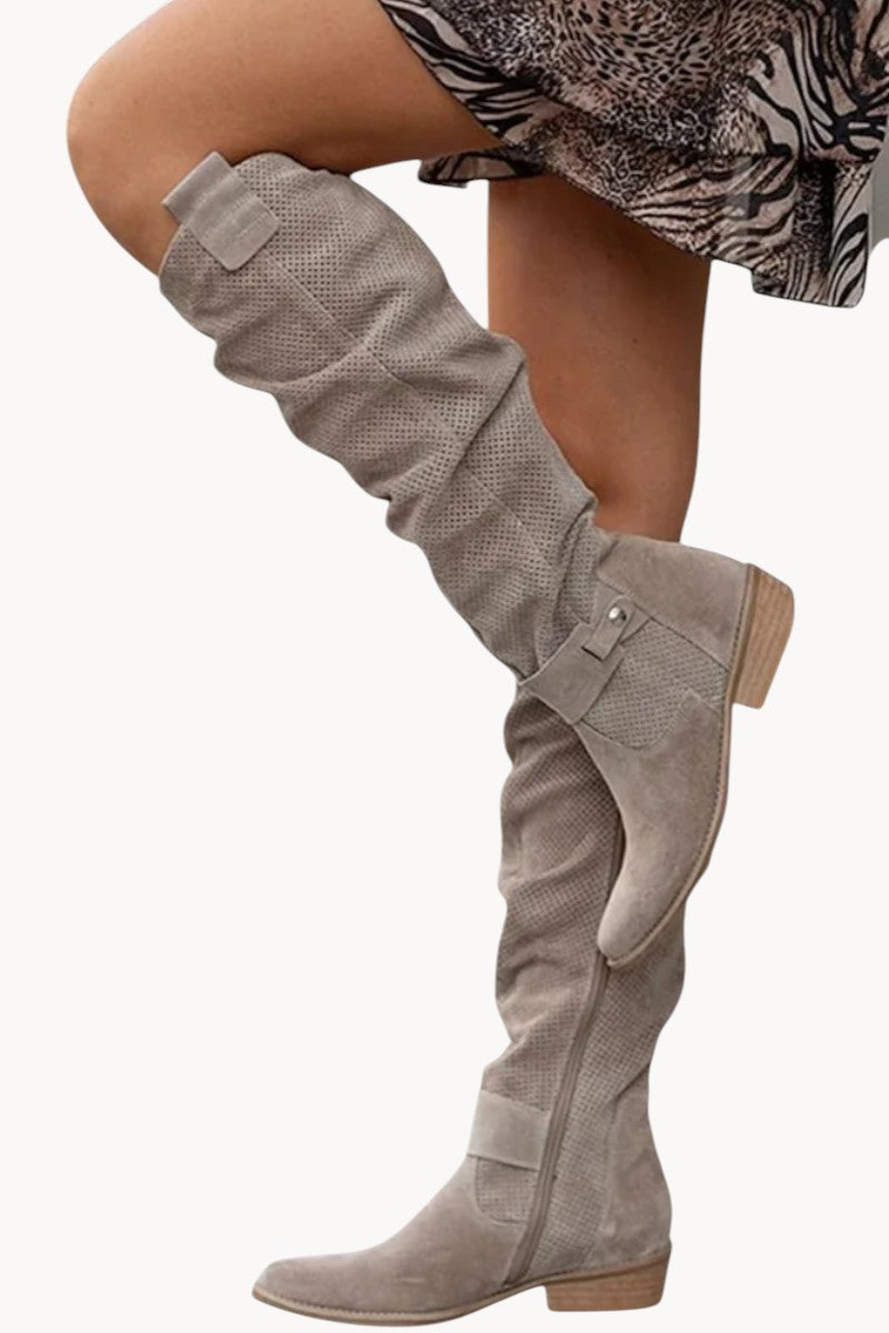 Edmonton Essence™ | Suede Knee-Highs