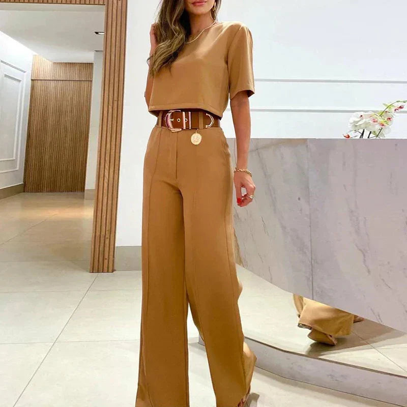 Edmonton Essence™ | Chic Top & Pants Set