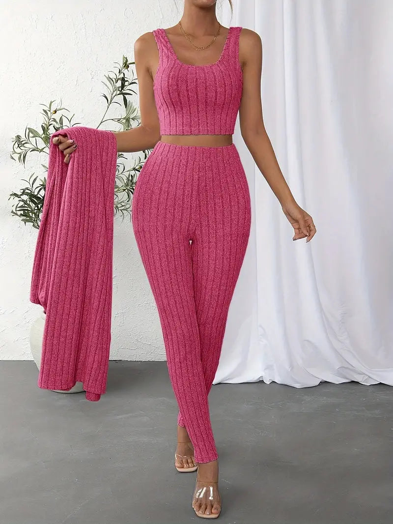 Edmonton Essence™ | Chic Three-Piece Jumpsuit