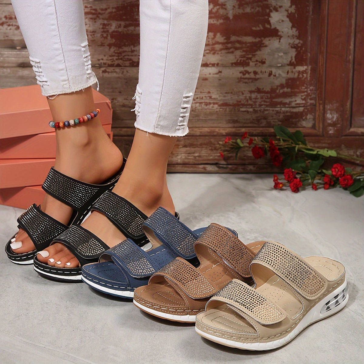 Edmonton Essence™ | Orthopedic Comfort Sandal With Air-Cushioning